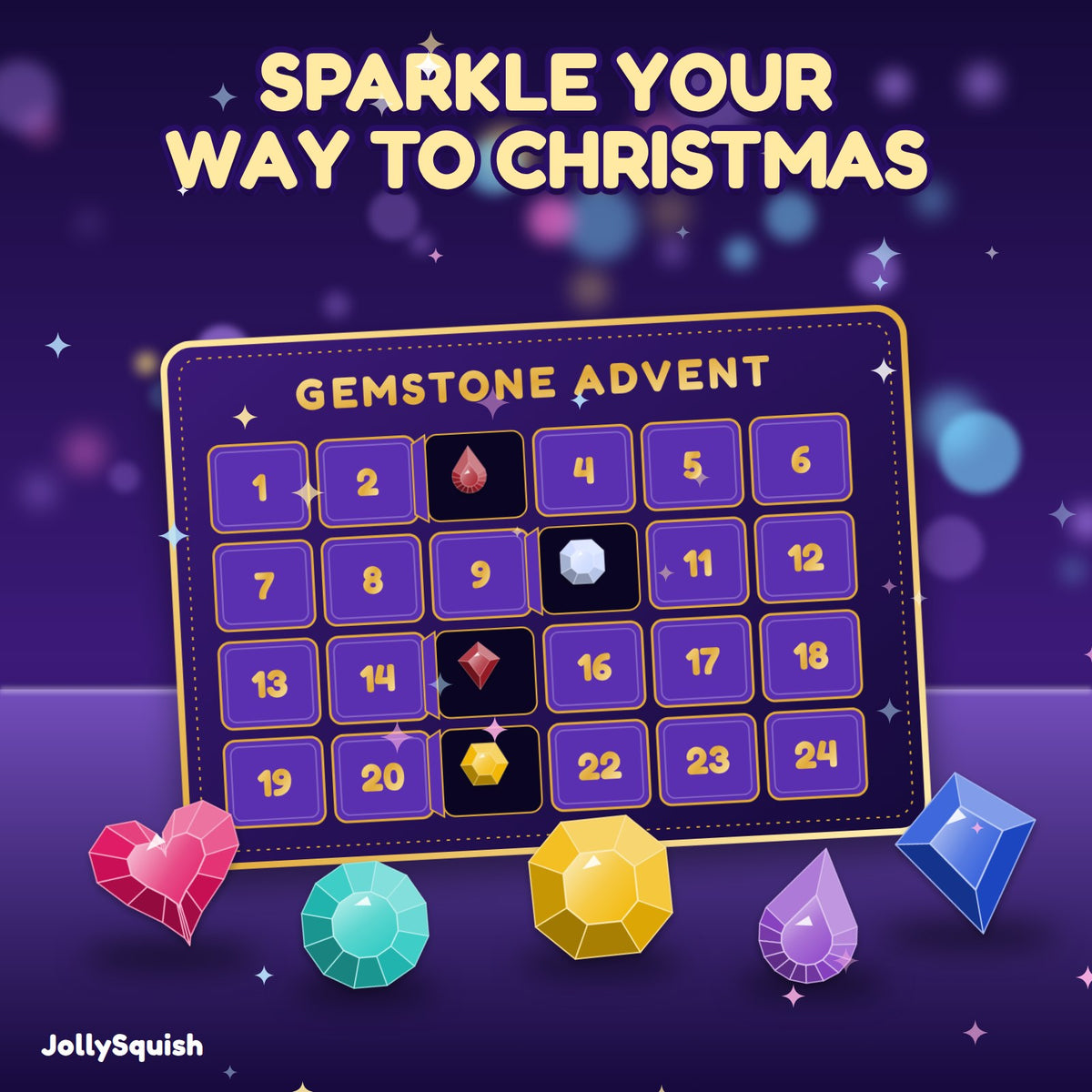 Advent Avenue Gemstone Advent Calendar