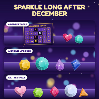 Advent Avenue Gemstone Advent Calendar
